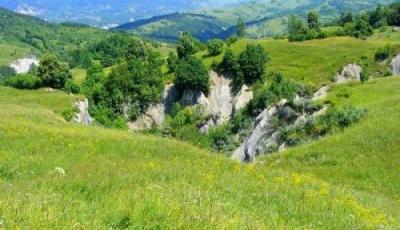 Rezervatia naturala Platoul Meledic Buzau