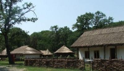 Muzeul satului din Padurea Garboavele Galati