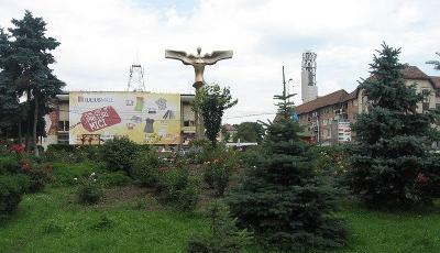 Statuia Bucovina inaripata din Suceava Suceava