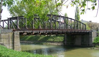 Podul de fier din Timisoara Timis