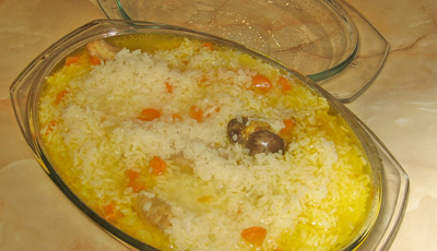 Pilaf de gaina