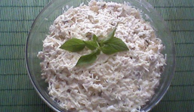 Salata de telina cu maioneza