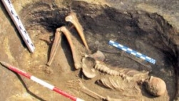 Un schelet mai batran cu 12 secole decat Tutankamon, descoperit in Prahova