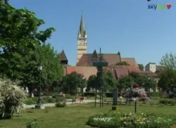 Burgul transilvan Medias, un muzeu in aer liber unde a stat inchis Dracula (VIDEO)