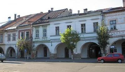 Piata centrala din Bistrita sau sirul Sugalete Bistrita-Nasaud