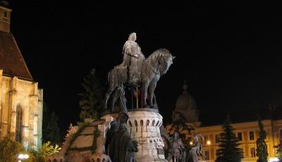 Statuia Matei Corvin Cluj