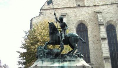 Statuia Sfantul Gheorghe din Cluj Cluj