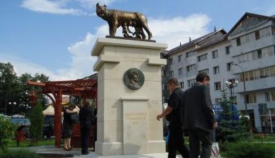 Monumentul Lupa Capitolina din Toplita Harghita