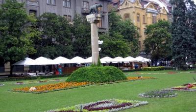 Monumentul Lupa Capitolina din Timisoara Timis