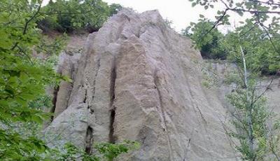 Rezervatia Naturala Piramidele din Valea Stanicioiului Valcea