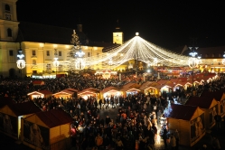 S-a deschis Targul de Craciun de la Sibiu!