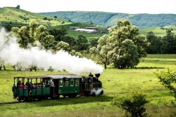 Inca o mocanita din Transilvania si-a reluat traseul